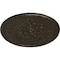 Ekena Millwork Anthony Harvest Ceiling Medallion (Canopies up to 2 1/8"), 22 1/2"OD x 1 1/4"P, Stone Hearth Crackle CM22ATSHC - alternate 2